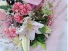 ユリの花束