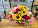 陽だまりと彩りの花かご
